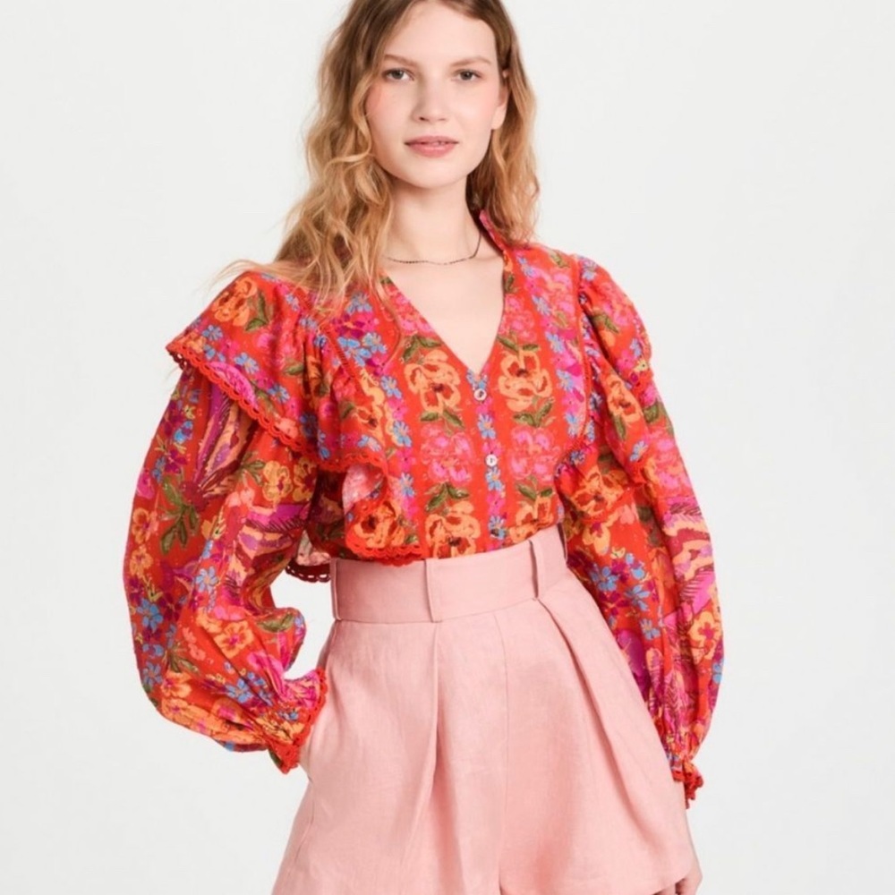 Farm Rio XS blouse